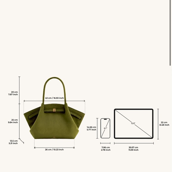 JW PEI Hana Medium Suede Tote Bag - Picture 5 of 5